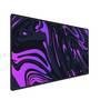 Mouse Pad Gamer Speed Extra Grande Desk Pad Profissional Premium Com Borda Costurada 100x50  - Aquarela Roxo