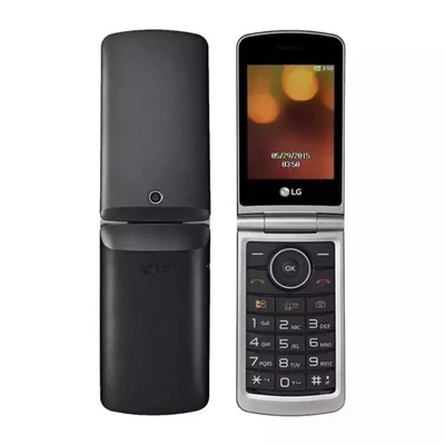 Celular Lg G360 Dual Sim Flip, Tela 3.0 Câmera Rádio Fm, Preto