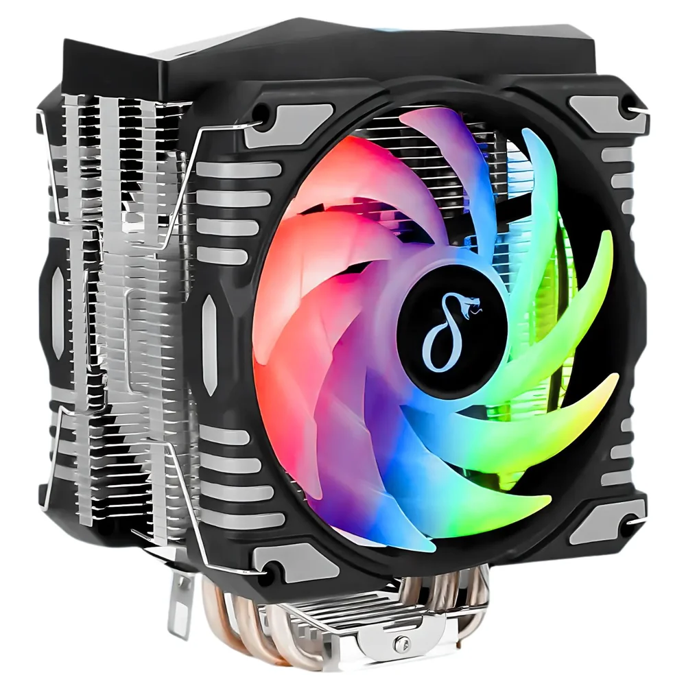 Air Cooler LED RGB 120mm Aitek Delta C4218 KaBuM