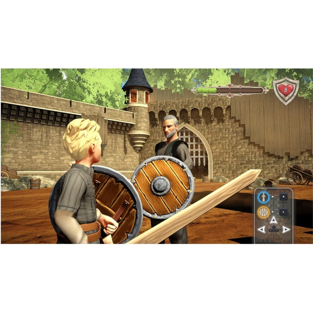 Jogo The Quest For Excalibur Puydu Fou Ps4 Americano