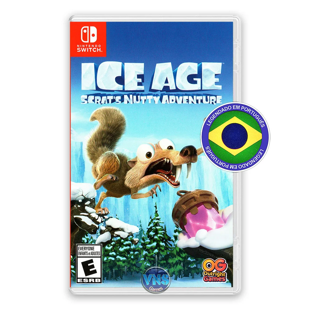 Jogo Ice Age: Scrat's Nutty Adventure Nintendo Switch Usa