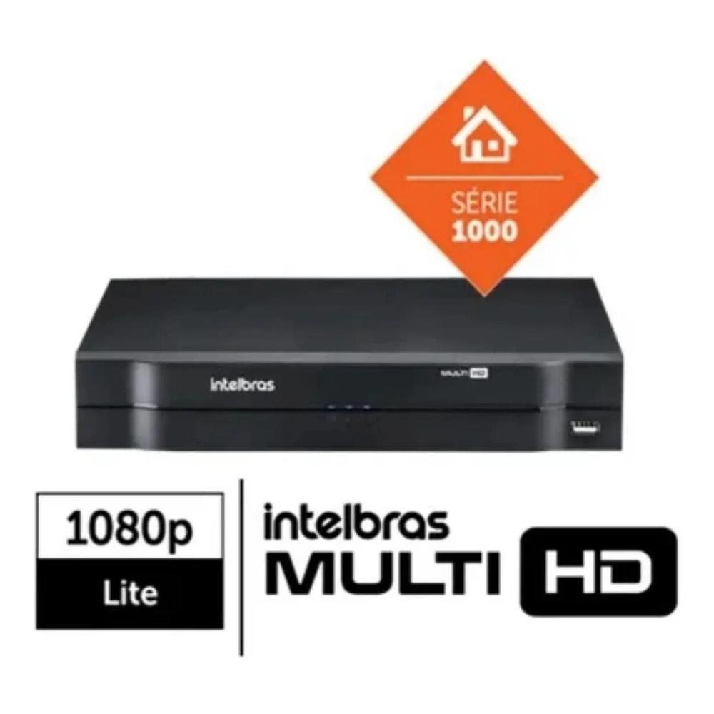 Kit 16 Câmeras Intelbras Dome 1120d Dvr 16 Canais Com Hd
