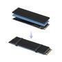 Dissipador Calor Alumínio Thermal Pad SSD M.2 2280 Nvme