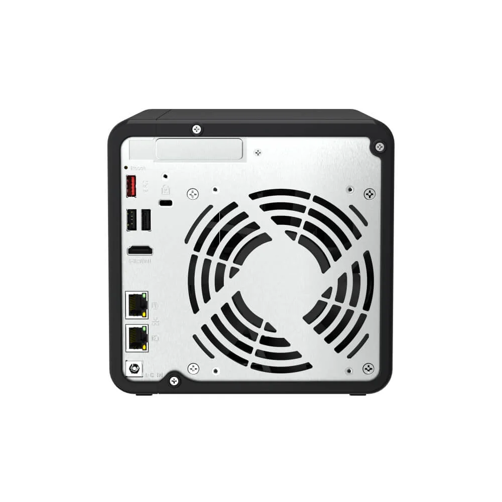 Storage Qnap Ts-464-8g Intel Celeron N5095 8GB Ram 2.5gbe Pcie Gen3 X2 HDMI 4 Baias Até 80tb