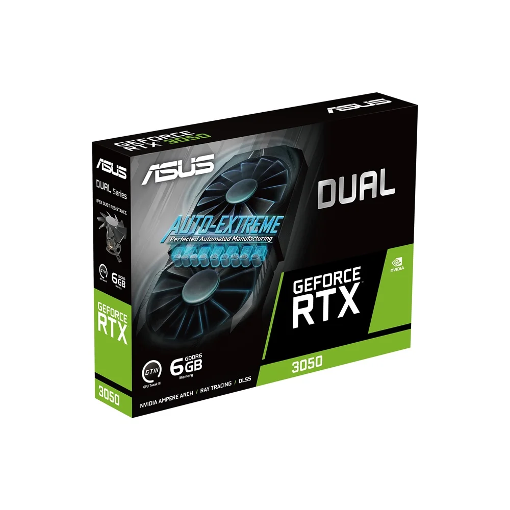 K*i様 ASUS GeForce RTX 3050 6GB OC Placa de Vídeo Asus RTX 3050 OC Dual NVIDIA KaBuM