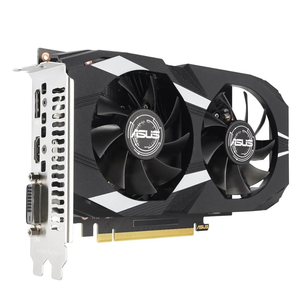 ASUS GEFORCE RTX 3050lpモデル(6ギガモデル) Placa de Vídeo Asus RTX 3050 OC Dual NVIDIA KaBuM