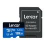 Lexar Micro Sdxc 128gb Cartão Memória Microsd 100mbs E Adapt