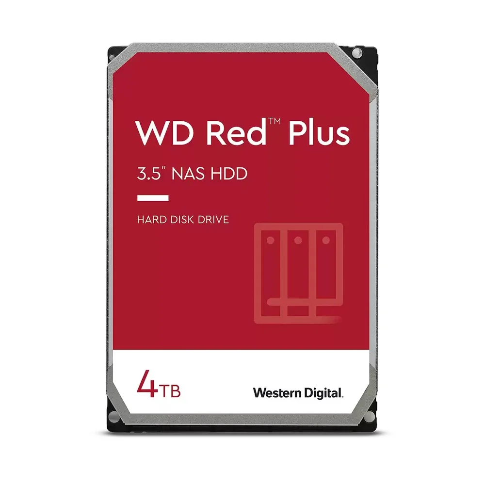 HD NAS WD Red Plus 4TB SATA6 KaBuM