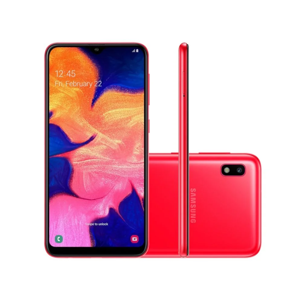 Usado: Samsung Galaxy A10 32gb Vermelho Muito Bom - Trocafone