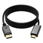 Cabo Displayport Macho Para HDMI 2.0 Macho 1.8m