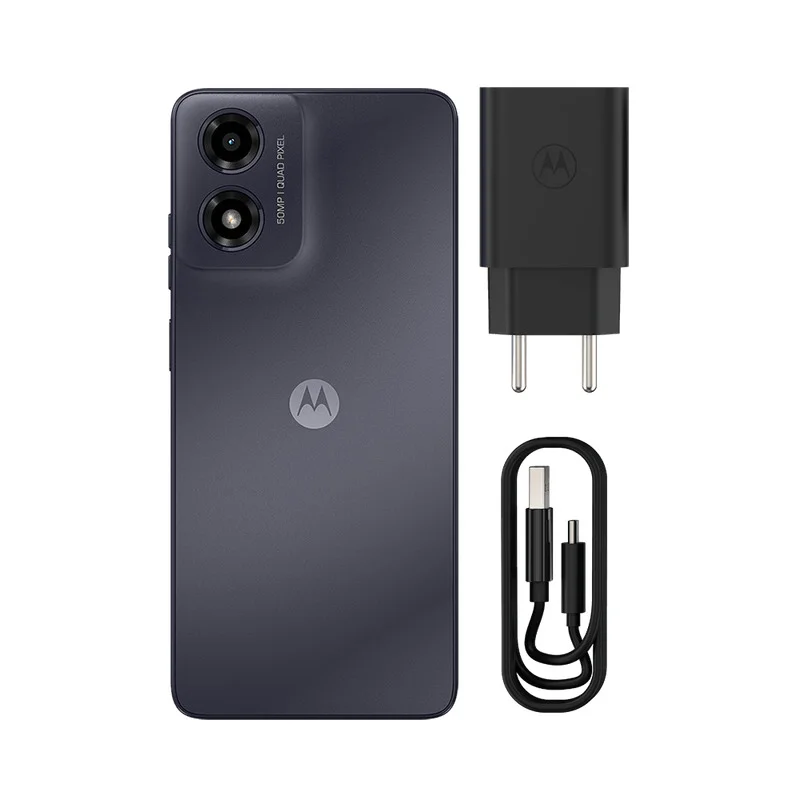 Smartphone Motorola Moto G04s, 128GB, 4GB RAM, Câmera 50MP, Tela 6.6", Grafite Smartphone Motorola Moto G04s, 128GB, 4GB RAM, Câmera 50MP, Tela 6.6", Grafite