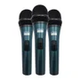Kit 3 Microfones Dinâmico Com Fio Tk 51c Onyx