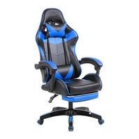 Cadeira Gamer Fortt Trieste, Até 120KG, Reclinável, Azul - Cgf002-a
