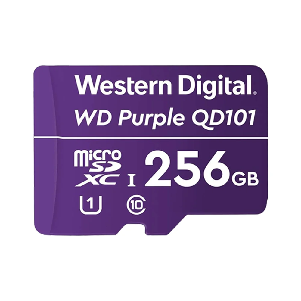 Cartão Memória Micro Sd 256gb WD Purple Class