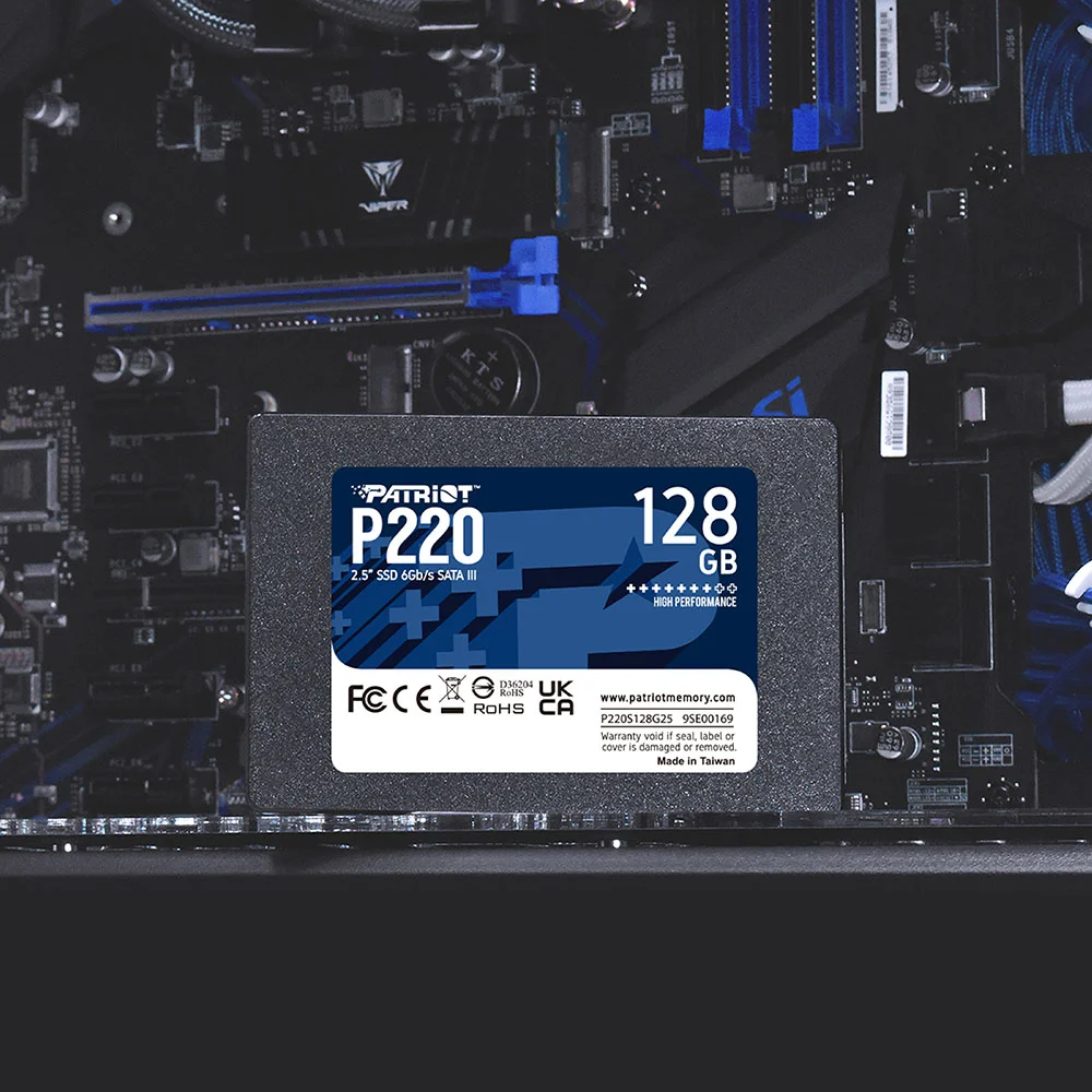 SSD 128GB Patriot P220 500-400 Mbs