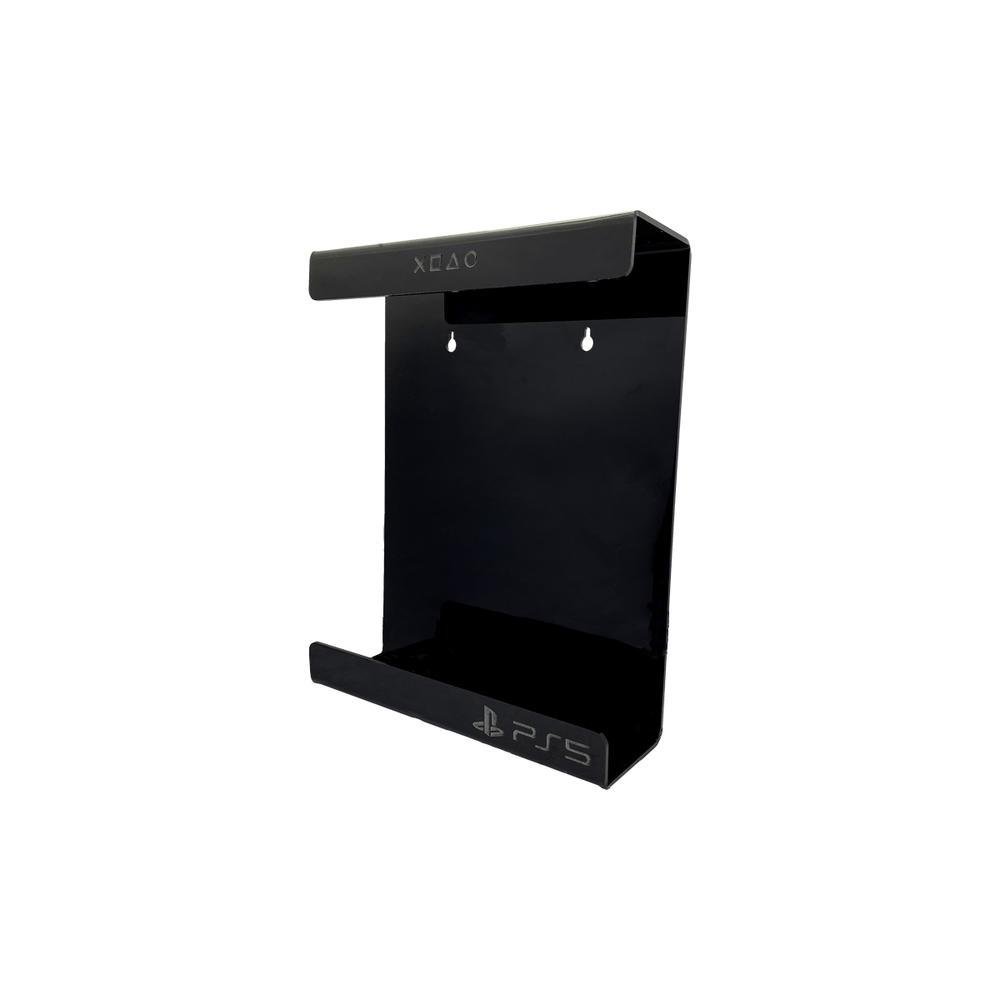 Suporte Console Parede Playstation 5 - Ps5 - Material Acrílico Preto