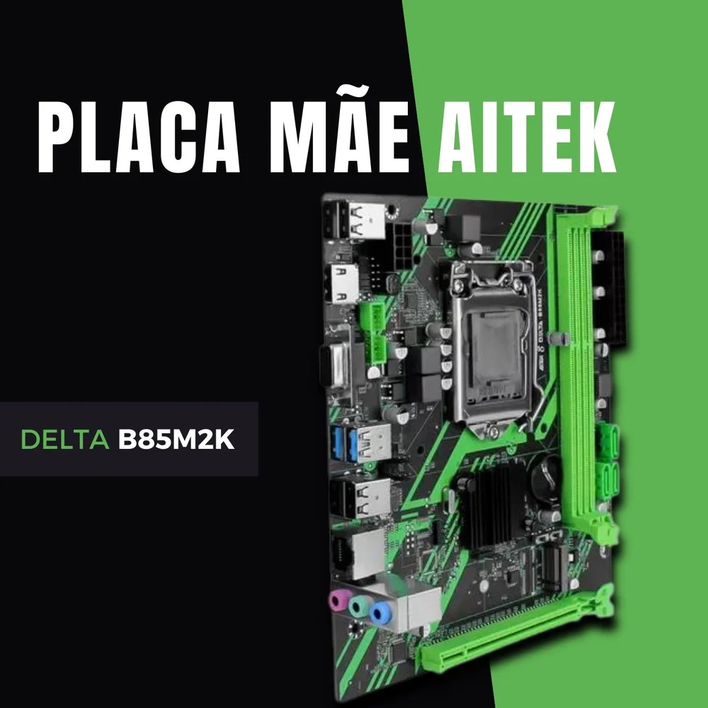 Placa Mãe Intel B85 Micro-atx LGA 1150 Dimm 16gb Ram Ddr3 4 Portas Sata Iii Usb 3.0 Placa Mãe Intel B85 Micro-atx LGA 1150 Dimm 16gb Ram Ddr3 4 Portas Sata Iii Usb 3.0