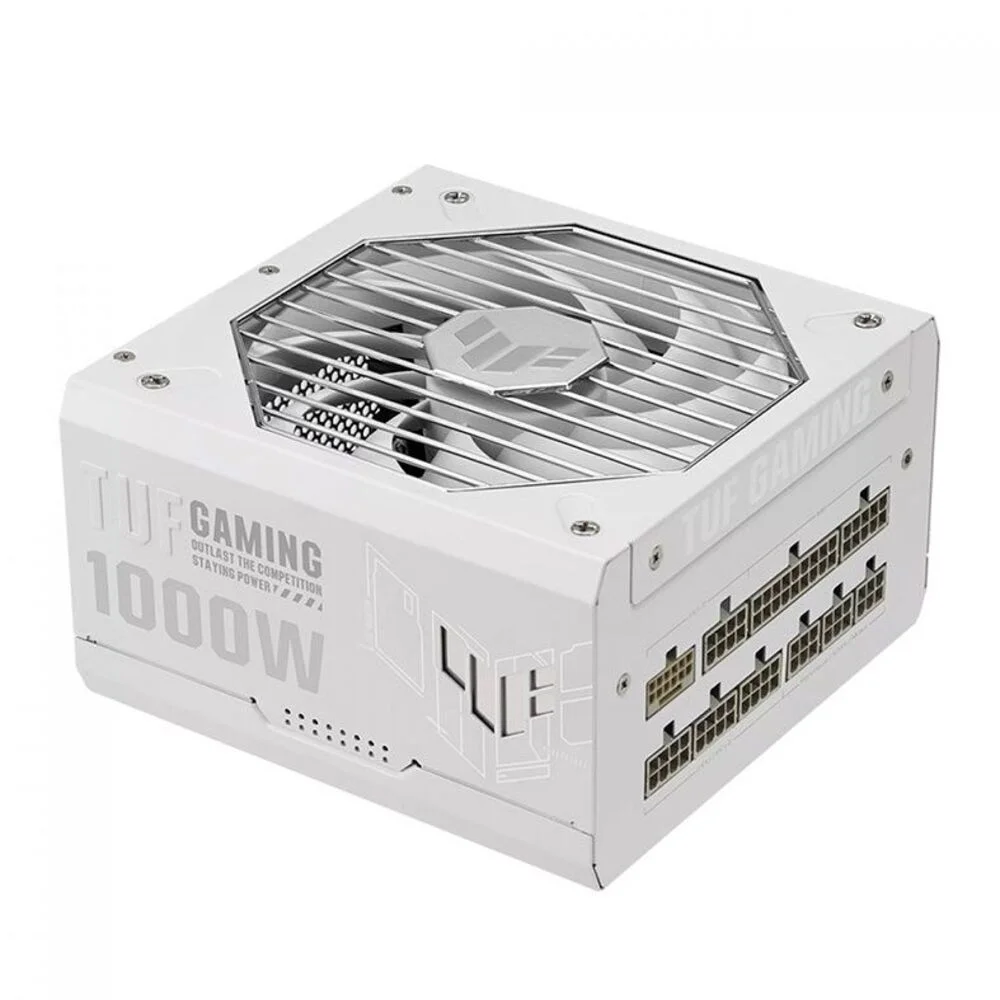 Fonte Asus Tuf Gaming 1000w 80 Plus Gold Full Modular - Tuf-gaming-1000g-white