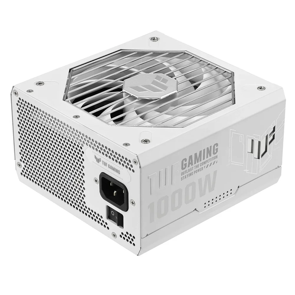 Fonte Asus Tuf Gaming 1000w 80 Plus Gold Full Modular - Tuf-gaming-1000g-white