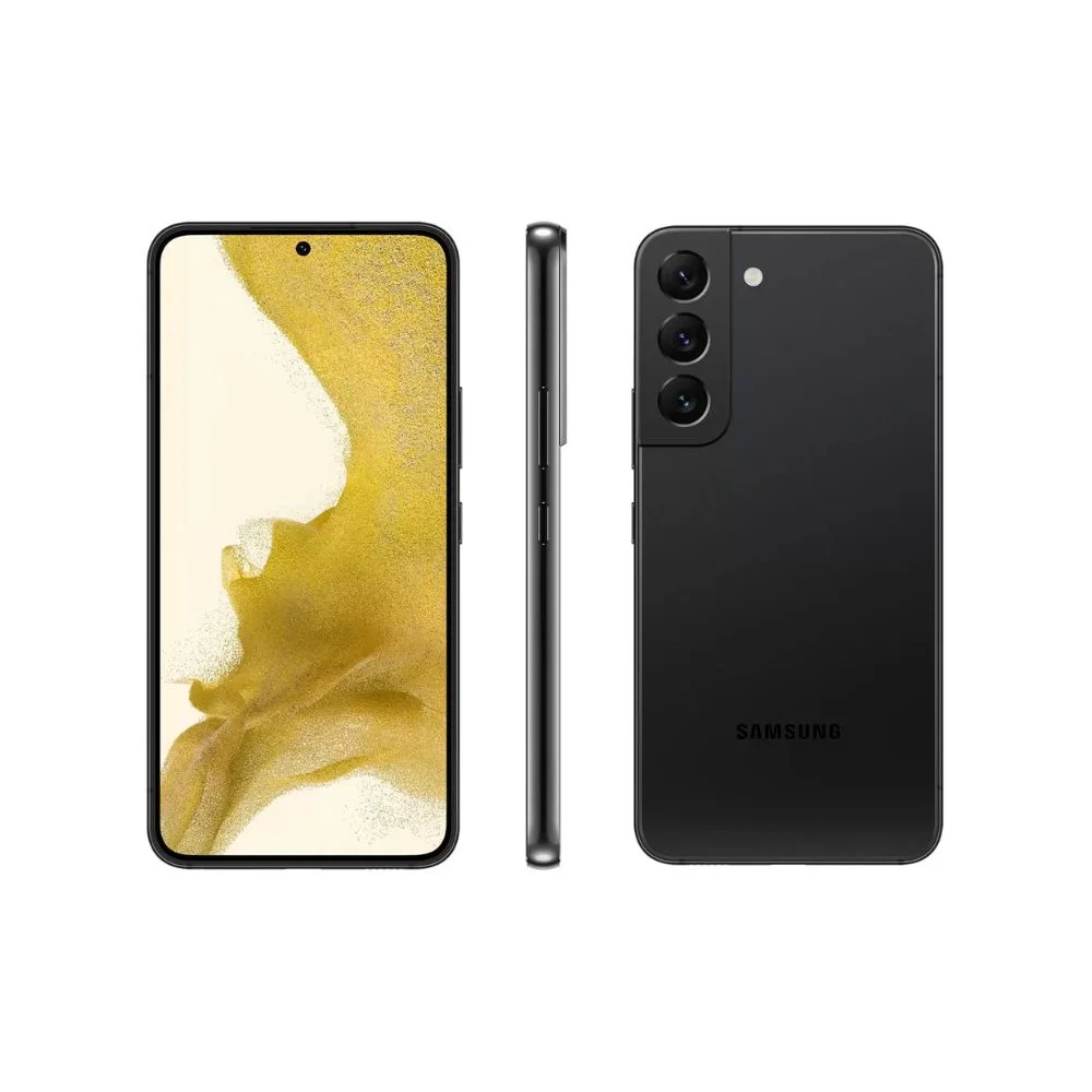 Usado - Smartphone Samsung Galaxy S22, 256GB, 8GB RAM, Preto - Bom