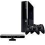 Console XBOX 360 Super Slim 4gb + Kinect + 2 Controles