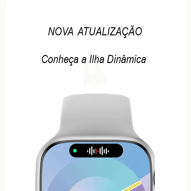 Smartwatch Watch X Serie 9 45mm Amoled Ilha Dinâmica Chatgpt Gps Nfc - Microwear