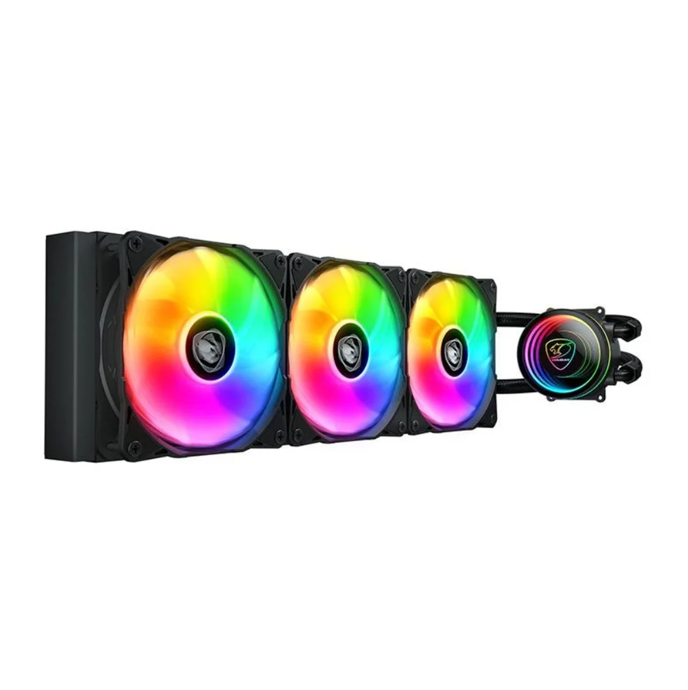 Water Cooler 360mm Cougar Poseidon Elite ARGB 360, Black - Cgr-psdelRGB-b-360