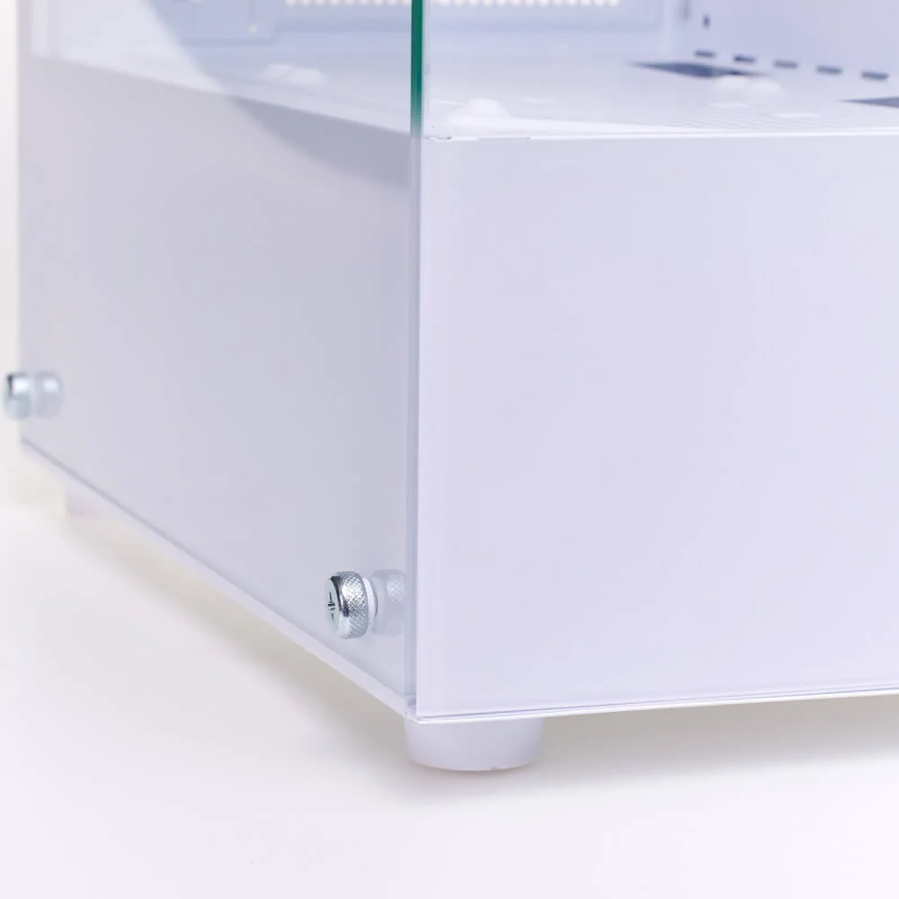 Gabinete Gamer Liketec Opera Snow Mid Tower Matx Vidro Panorâmico Sem Fan - Lc-cb-opera-20856 Gabinete Gamer Liketec Opera Snow Mid Tower Matx Vidro Panorâmico Sem Fan - Lc-cb-opera-20856