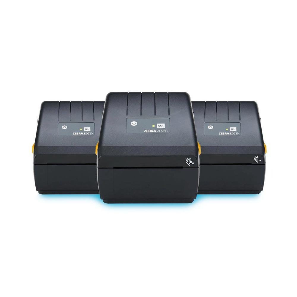 Kit Zebra, 03 Impressoras de Etiquetas ZD230, Ethernet Kit Zebra, 03 Impressoras de Etiquetas ZD230, Ethernet