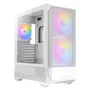 Gabinete Gamer Antec Nx416l Lateral Vidro Temperado Atx/m-atx/itx 2 Fans 120mm ARGB Branco - 0-76