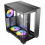Gabinete Gamer Antec C8 ARGB Lateral Vidro Temperado Micro-atx/atx/mini-itx/e-atx 3 Fans 120mm Ar