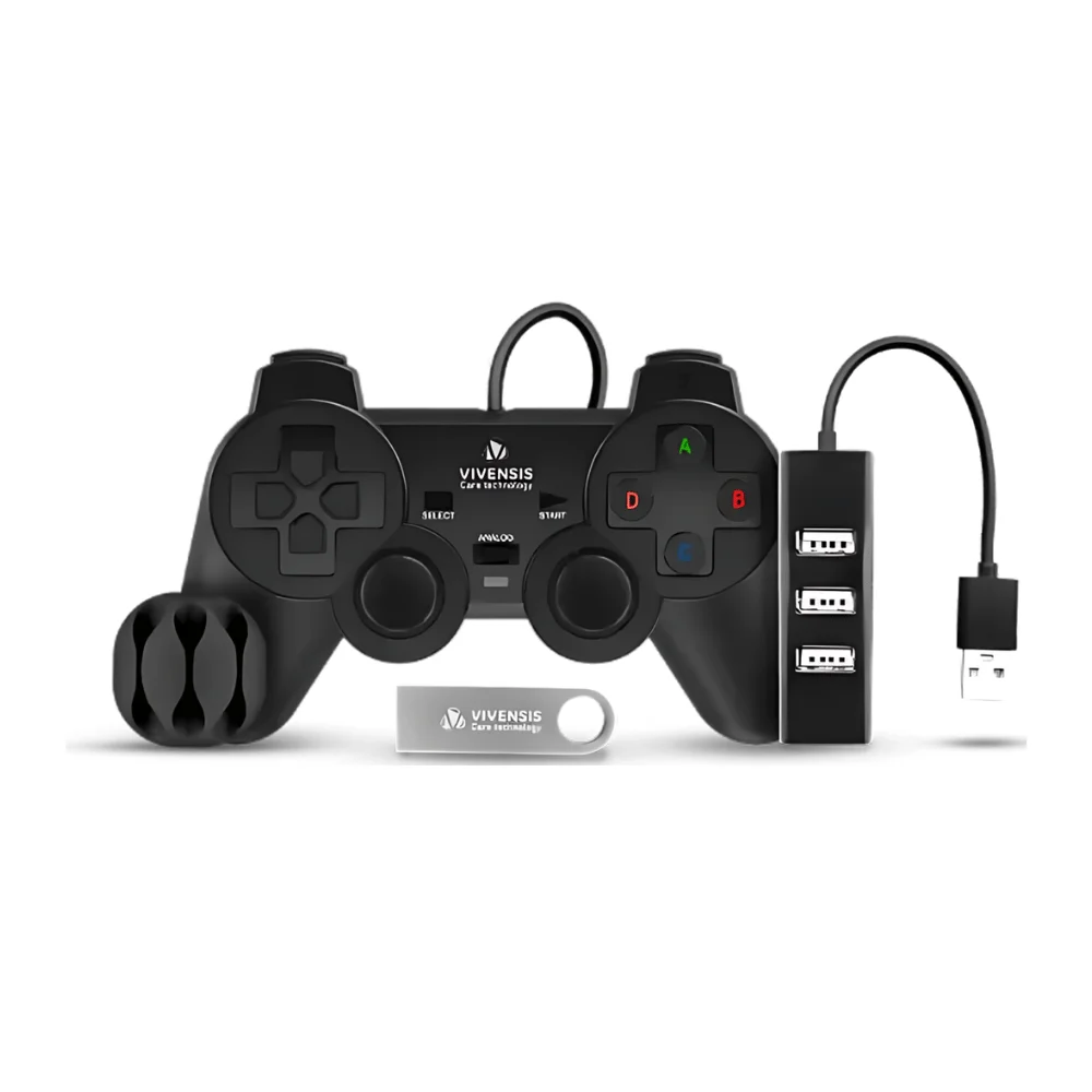 Kit Gamer Vivensis Vx10 Controle + Hub + Pendrive Kit Gamer Vivensis Vx10 Controle + Hub + Pendrive