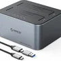 Dock Station Orico 2 Baias Hd Sata E SSD 2.5"/3.5" Usb3.2 Gen2 10gbps - Função Clone