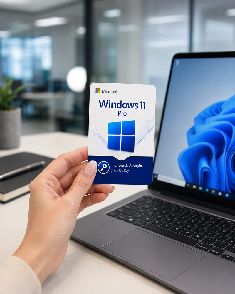 Windows11 パソコン Microsoft Windows 11 Pro Chave Vitalícia KaBuM