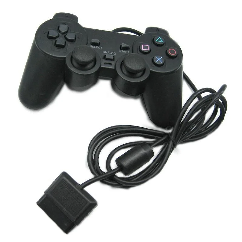 Kit 2 Controle Compatível Com Playstation 2 Dualshock 2 Ps2 Slim Joystick Kit 2 Controle Compatível Com Playstation 2 Dualshock 2 Ps2 Slim Joystick