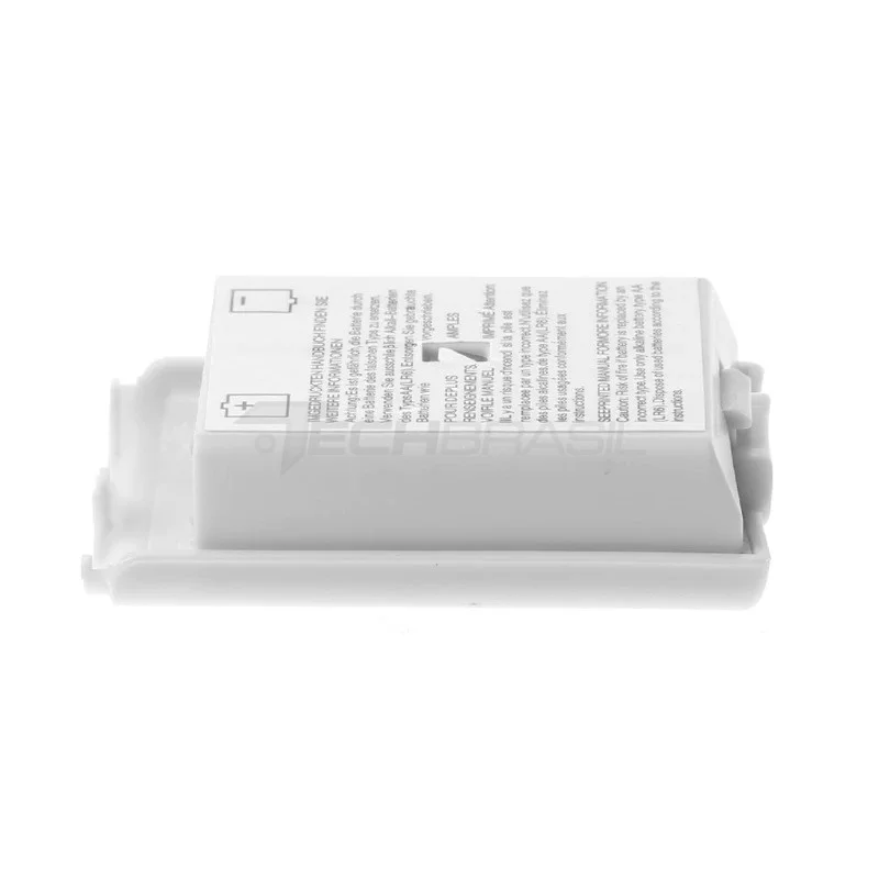 2 Suporte De Pilhas Controle XBOX 360 Tampa De Bateria Branca 2 Suporte De Pilhas Controle XBOX 360 Tampa De Bateria Branca