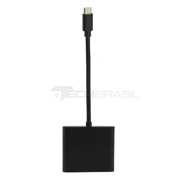 Conversor Vídeo Compatível Com Nintendo Switch Tipo-c Para HDMI Usb 3.0