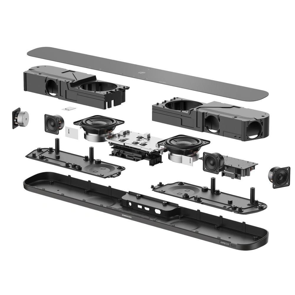Sennheiser Ambeo Soundbar Mini - Áudio 3d Imersivo Para Tv, Filmes E Música - Dispositivo Compacto Com Recursos Adaptativos Poderosos, Múltiplas Conexões E Uso Intuitivo Sennheiser Ambeo Soundbar Mini - Áudio 3d Imersivo Para Tv, Filmes E Música - Dispositivo Compacto Com Recursos Adaptativos Poderosos, Múltiplas Conexões E Uso Intuitivo