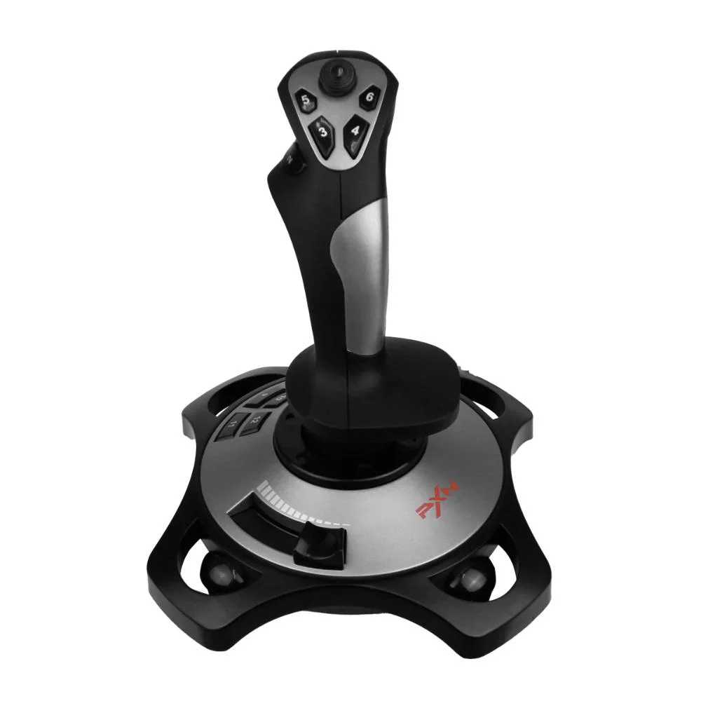Controle Gamer Flight Stick Joystick Simulador Voo Piloto Computador PC - view 2