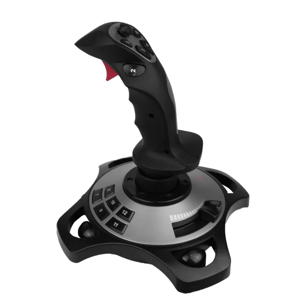 Controle Gamer Flight Stick Joystick Simulador Voo Piloto Computador PC - view 5
