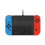 Teclado Chatpad Wireless Para Nintendo Switch Joy-con 54 Teclas Preto