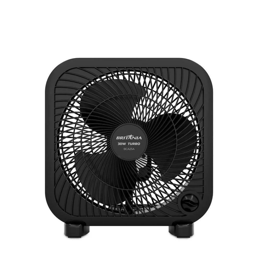 Ventilador Circulador Britânia 30w3 Velocidades Bca25a - 220v Ventilador Circulador Britânia 30w3 Velocidades Bca25a - 220v