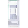 Gabinete Liketec Mahal Snow Mid Tower Vidro Temperado Usb S/fan Branco