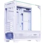 Gabinete Liketec Mahal Snow Mid Tower Vidro Temperado Usb S/fan Branco