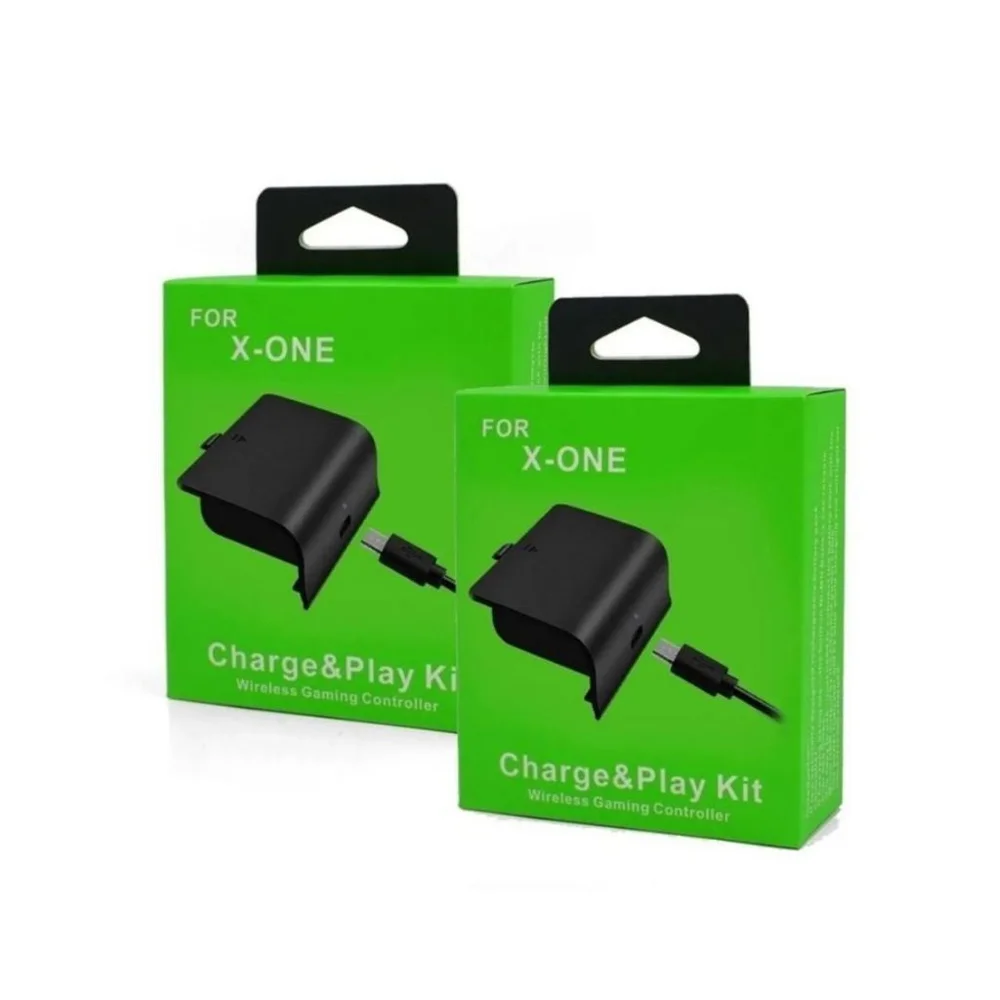 Kit 2 Baterias Recarregáveis 800mah + 2 Cabos Usb Carregador Compatível Com Controle De XBOX One S/x Kit 2 Baterias Recarregáveis 800mah + 2 Cabos Usb Carregador Compatível Com Controle De XBOX One S/x