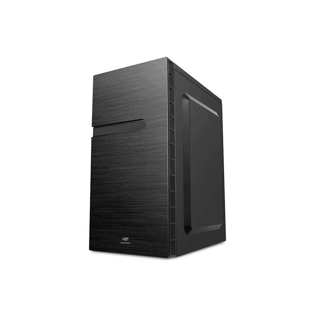 Gabinete Office C3tech Mt-35bk - Mini Tower, Usb Gabinete Office C3tech Mt-35bk - Mini Tower, Usb