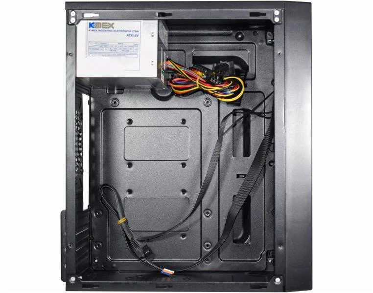 GABINETE K-MEX GM-10NX MICRO ATX COM FONTE PRETO GABINETE K-MEX GM-10NX MICRO ATX COM FONTE PRETO