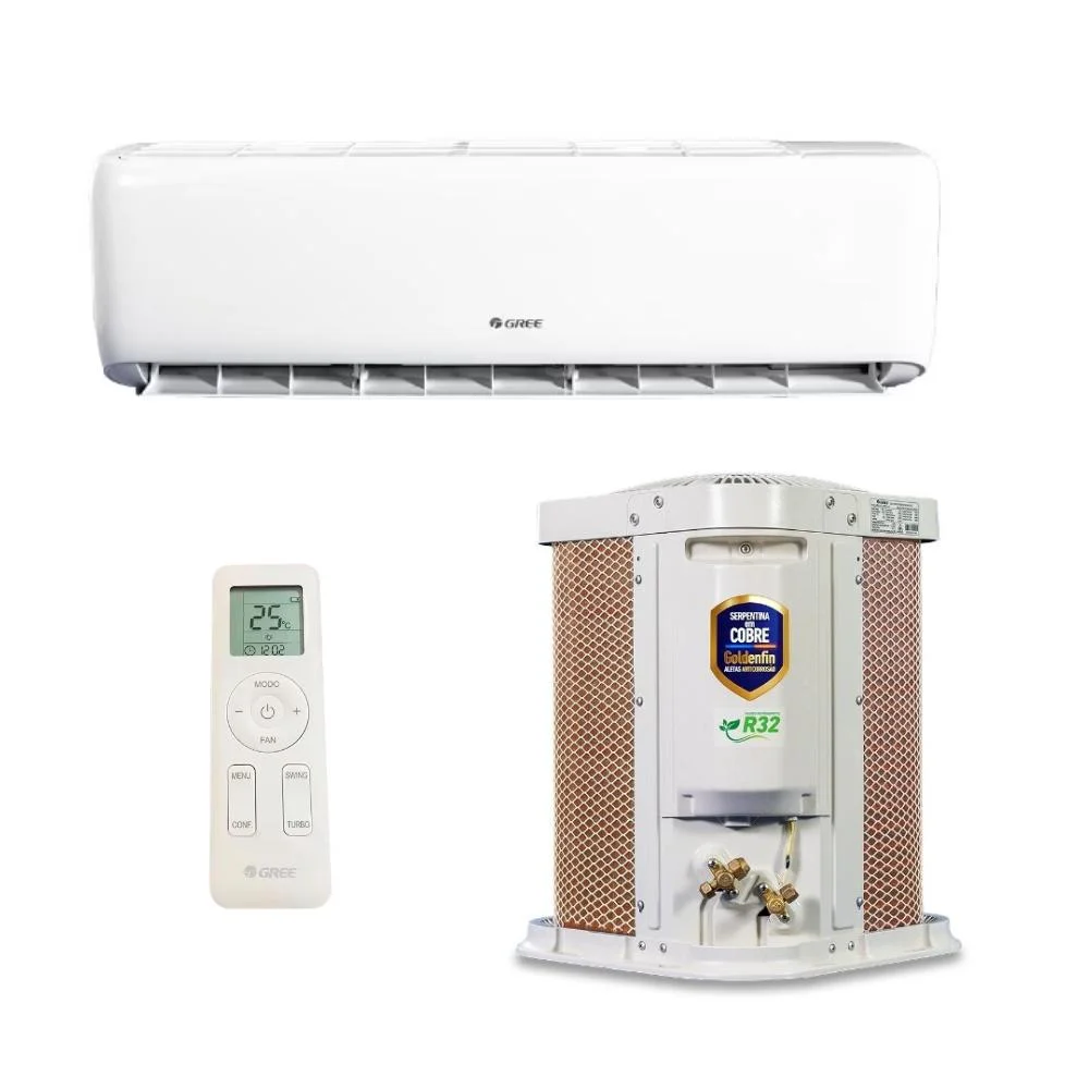 Ar Condicionado Inverter Gree 9000 Btus Frio 220v G-top Auto R-32 Wi-fi Ar Condicionado Inverter Gree 9000 Btus Frio 220v G-top Auto R-32 Wi-fi
