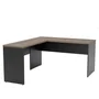 Mesa De Escritório Em L 1.60x1.50 Netmobil Tampo 30mm - Nogal