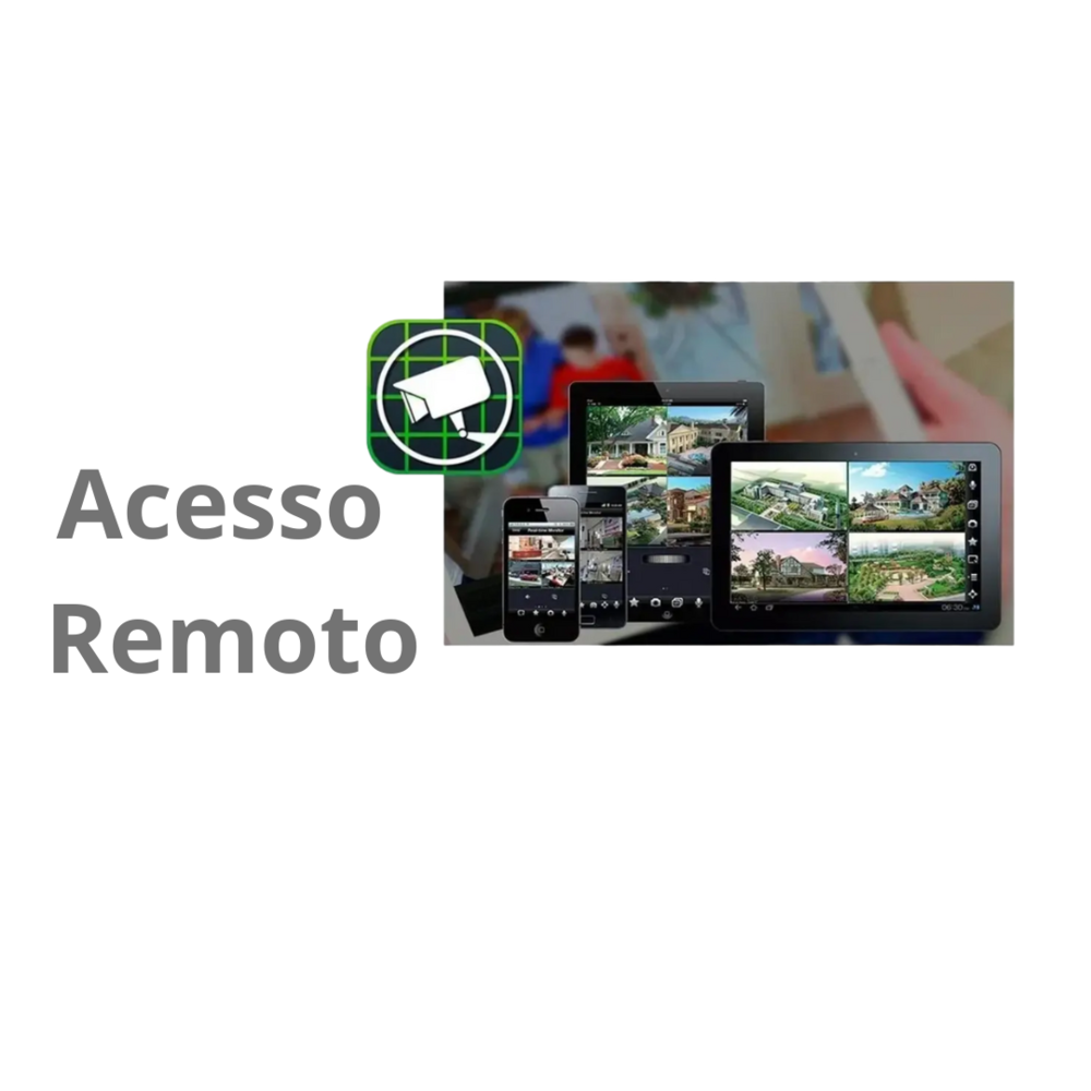 Kit 8 Câmeras Intelbras 1120b Full Hd Dvr Mhdx 1016-c Intelbras Com Detecção De Movimentos Hd 6tb